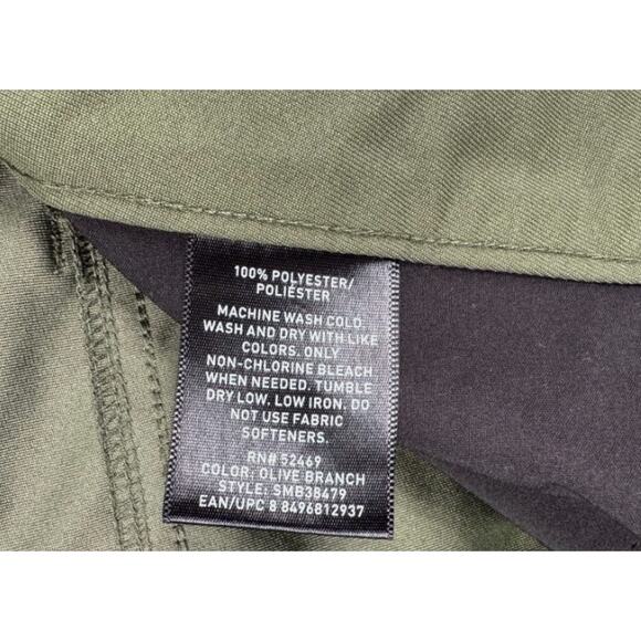 Swiss Tech Pants Men’s 30x32 Army Green Olive Branch Performance Chino - Picture 6 of 6